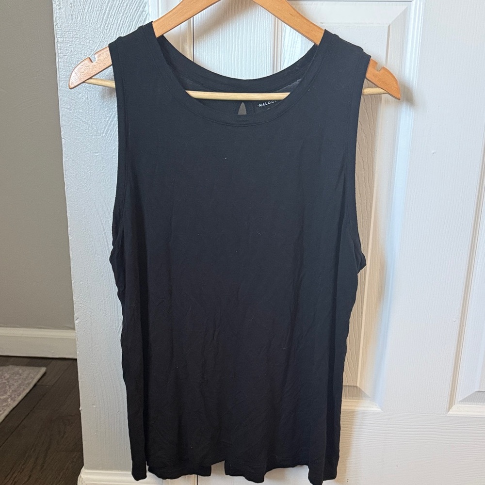 Halogen Classic Black Muscle Tee